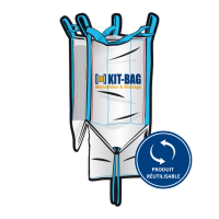 Big-bag BOIS 100x100x160 shipping belts toile ventilée Big-bag BOIS 100x100x160 shipping belts toile ventilée