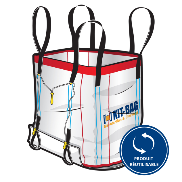 Big-bag 90x90x100 spécial T.P.