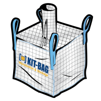 Big-bag 91x91x120 toile laminée antistatique type C Big-bag 91x91x120 toile laminée antistatique type C