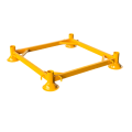 Mini support de filtration sur rétention 4 roulettes