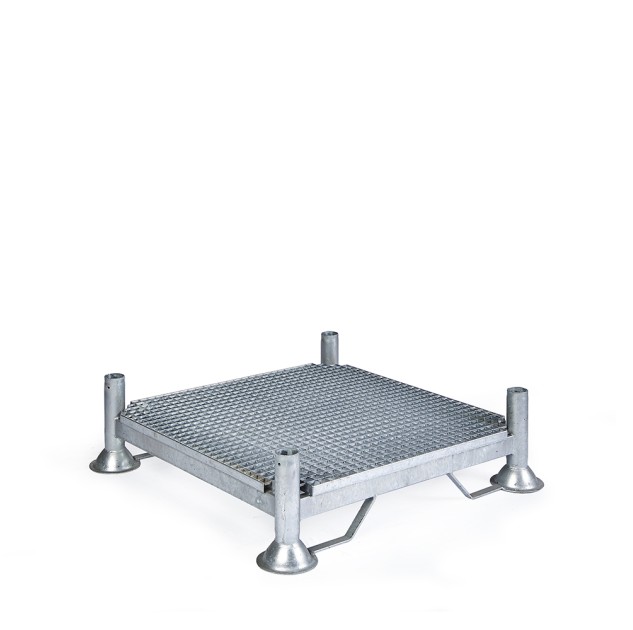 Embase fermée avec caillebotis Embase fermée avec caillebotis