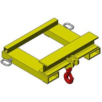 Potence pour chariot élévateur - 3000 Kg