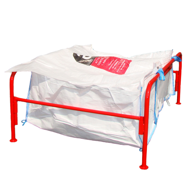 Cadre de remplissage pour big-bag plaques amiante 250x150x30cm